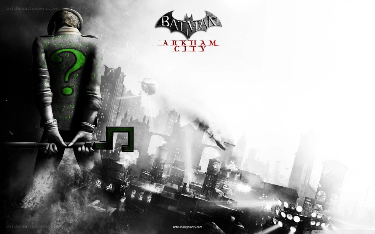 The Riddler in Arkham City