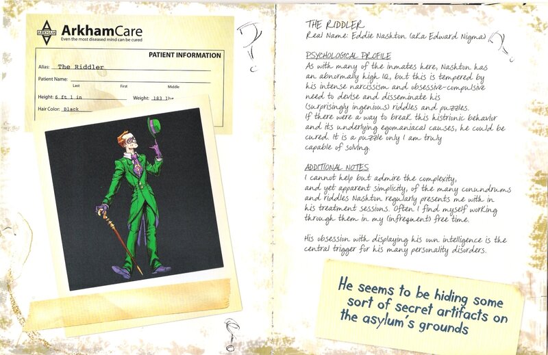 The Riddler patient file
