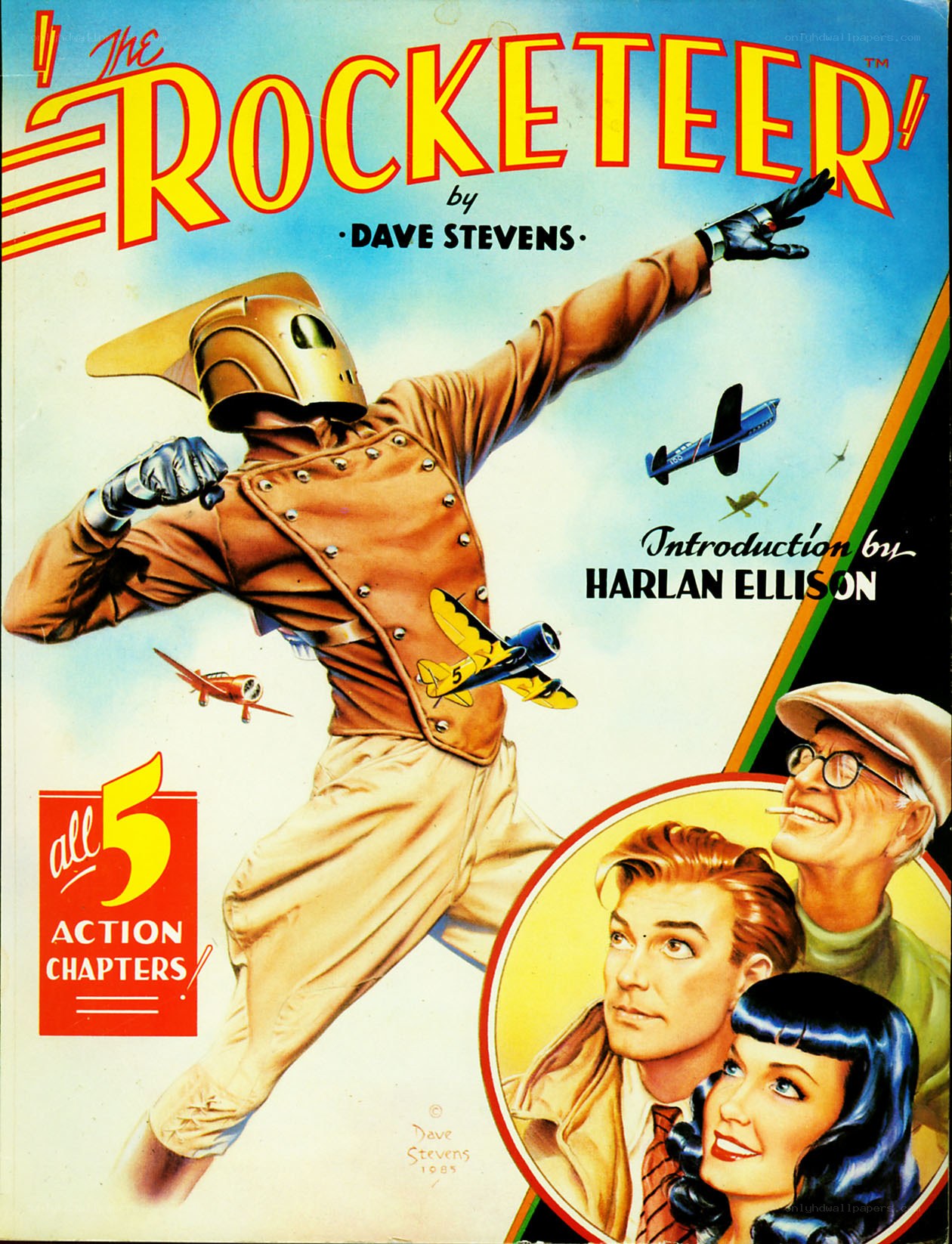 The Rocketeer comic cover