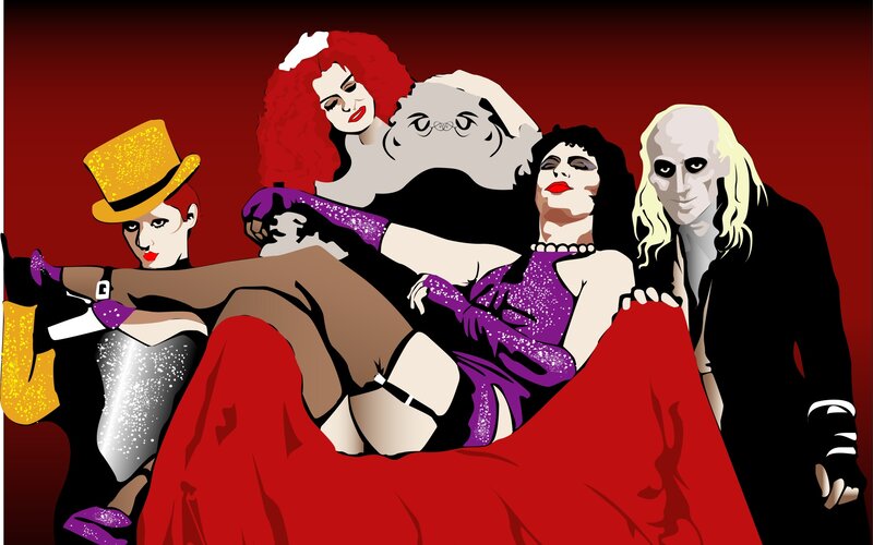 The Rocky Horror Picture Show cast