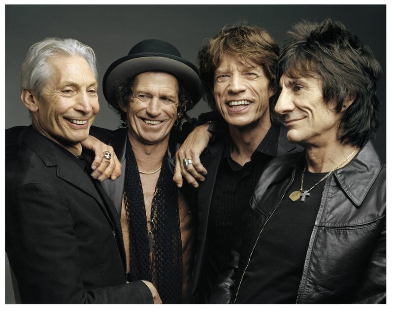 The Rolling Stones band portrait