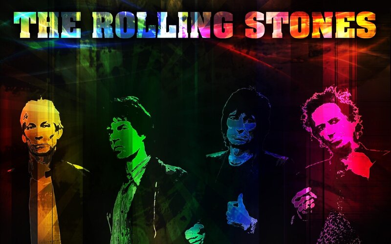 The Rolling Stones band portrait