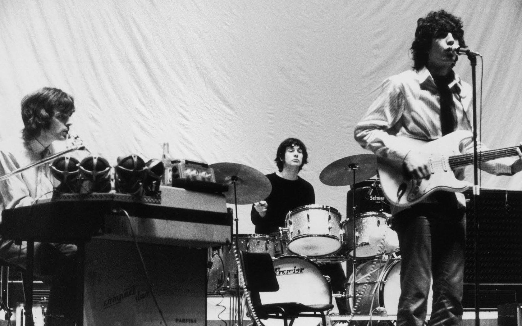 The Rolling Stones performing live