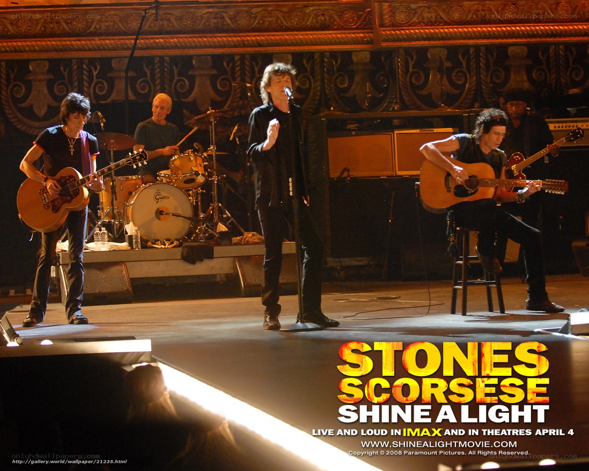 The Rolling Stones performing live