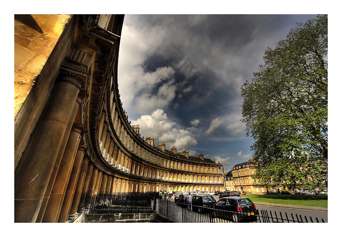 The Royal Crescent in Bath