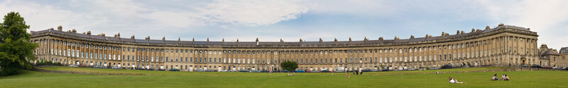 The Royal Crescent in Bath