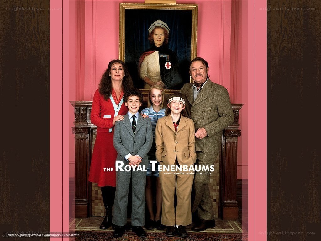 The Royal Tenenbaums family portrait