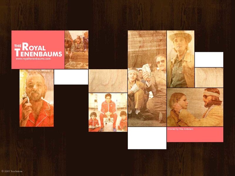 The Royal Tenenbaums movie collage
