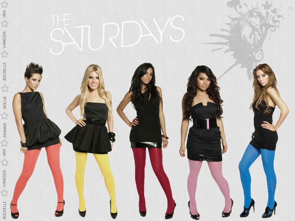 The Saturdays group photo