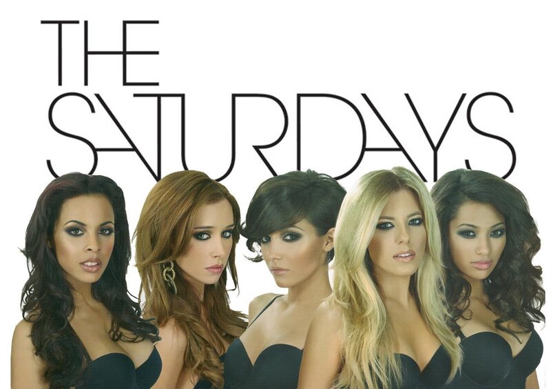 The Saturdays group portrait