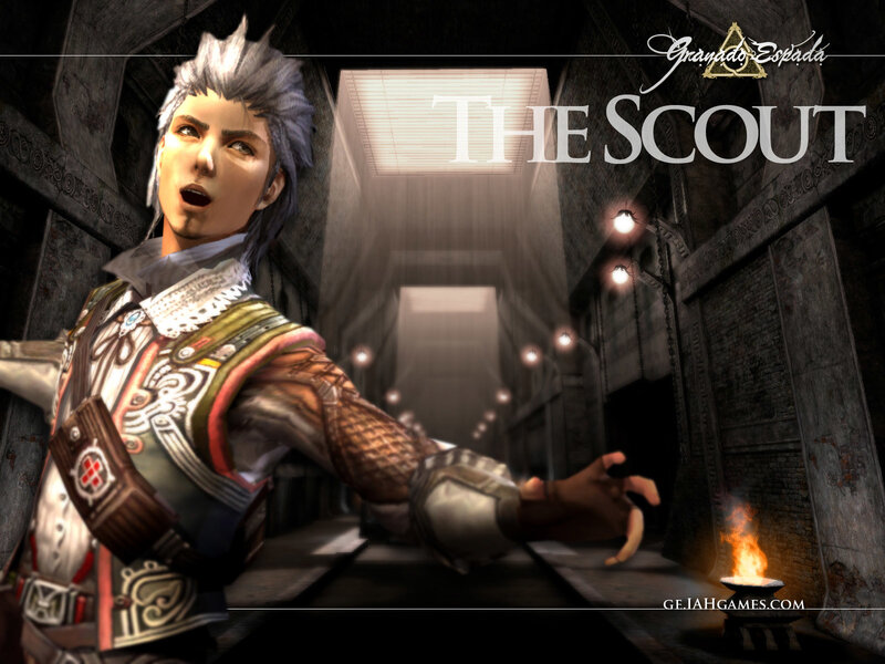 The Scout character art