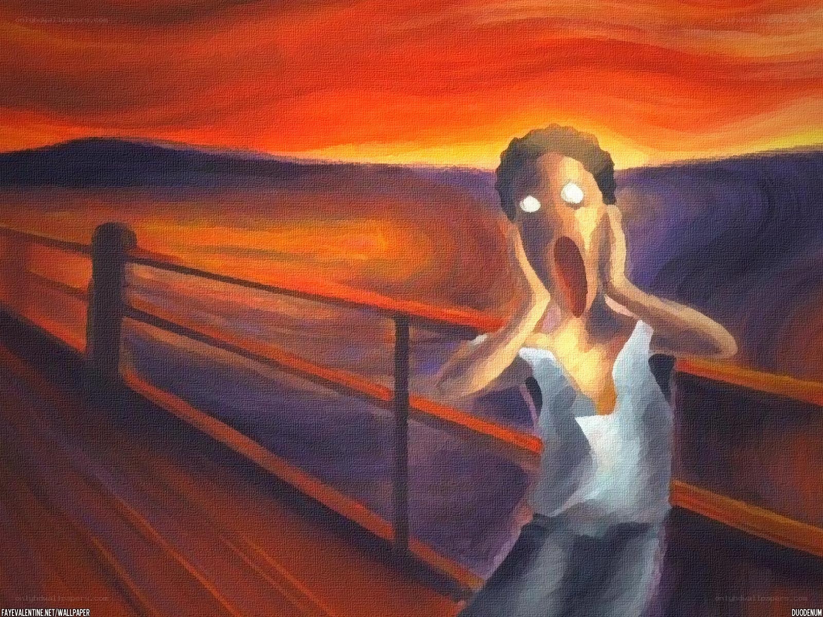 The Scream painting
