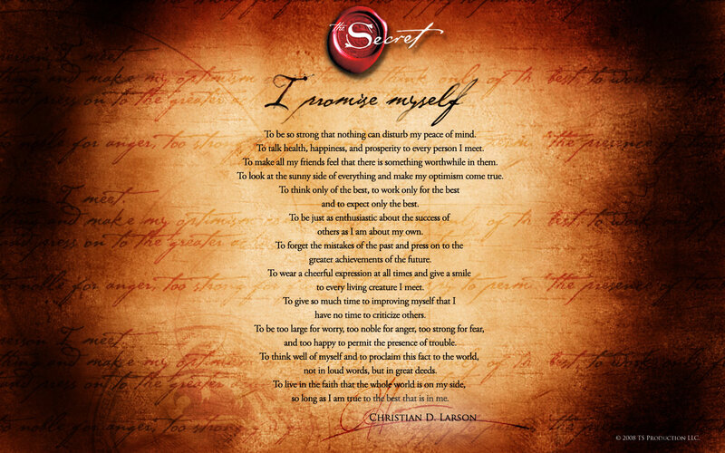 The Secret promise