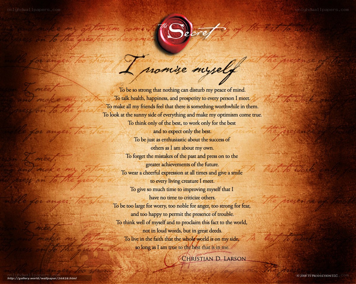 The Secret promise