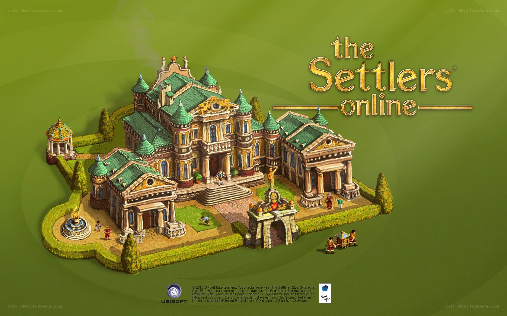 The Settlers Online game art