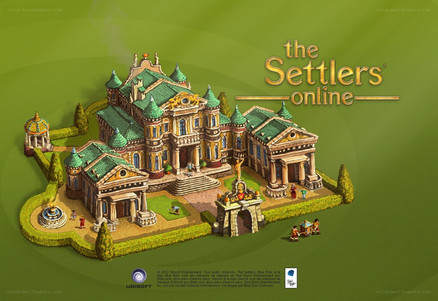 The Settlers Online game art
