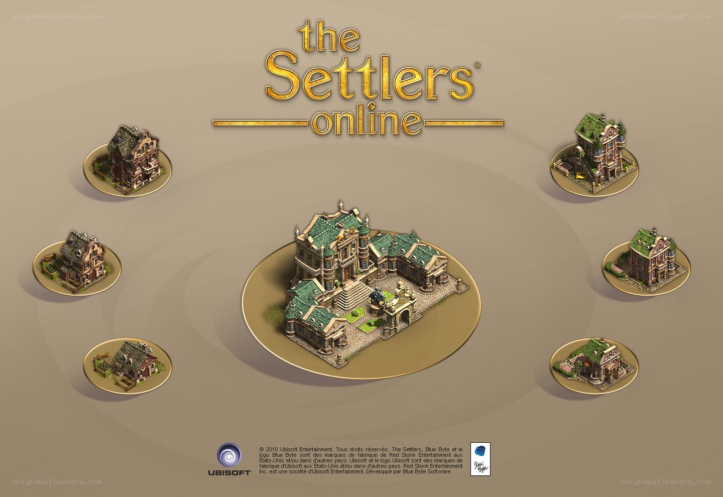 The Settlers Online game art