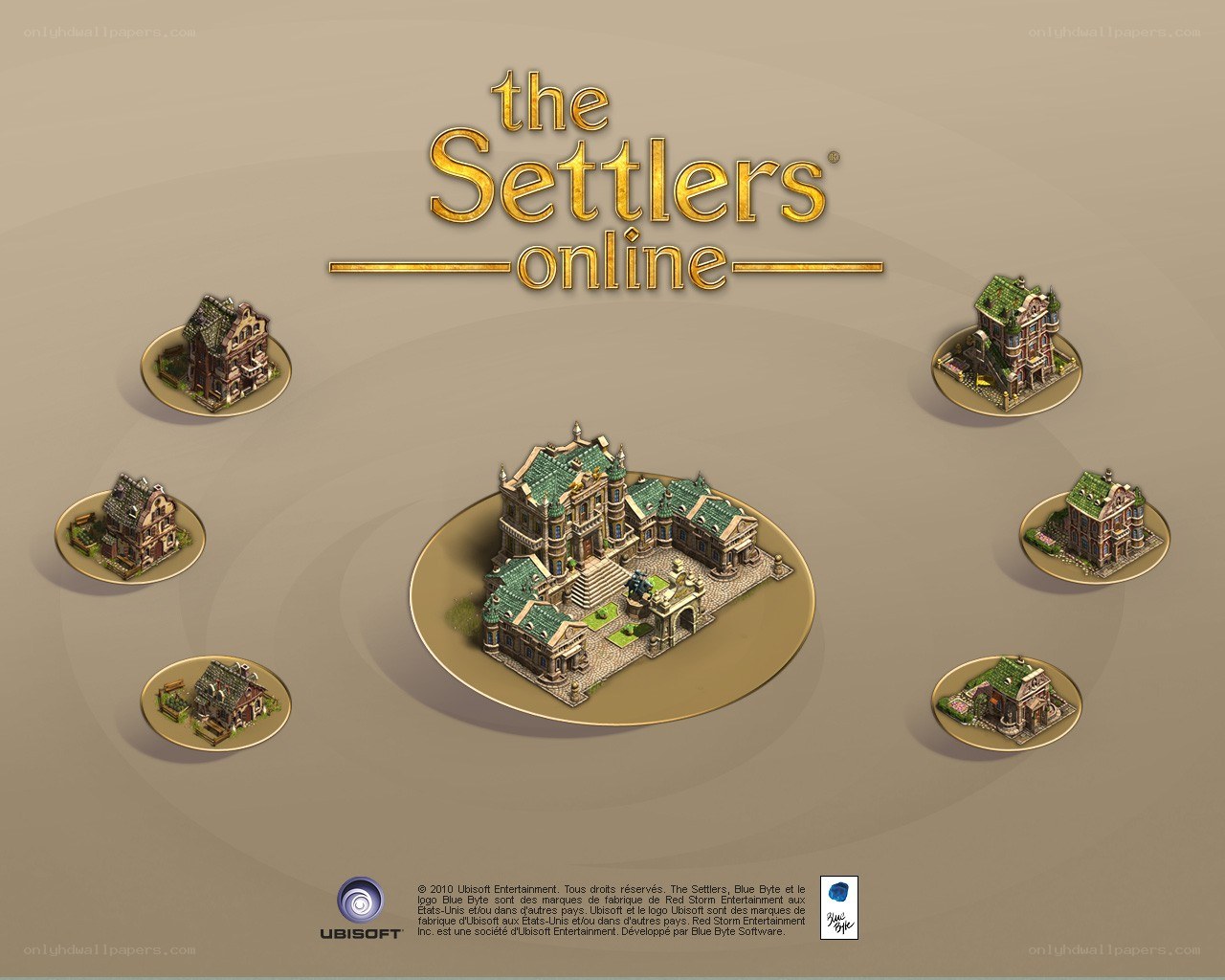 The Settlers Online game art