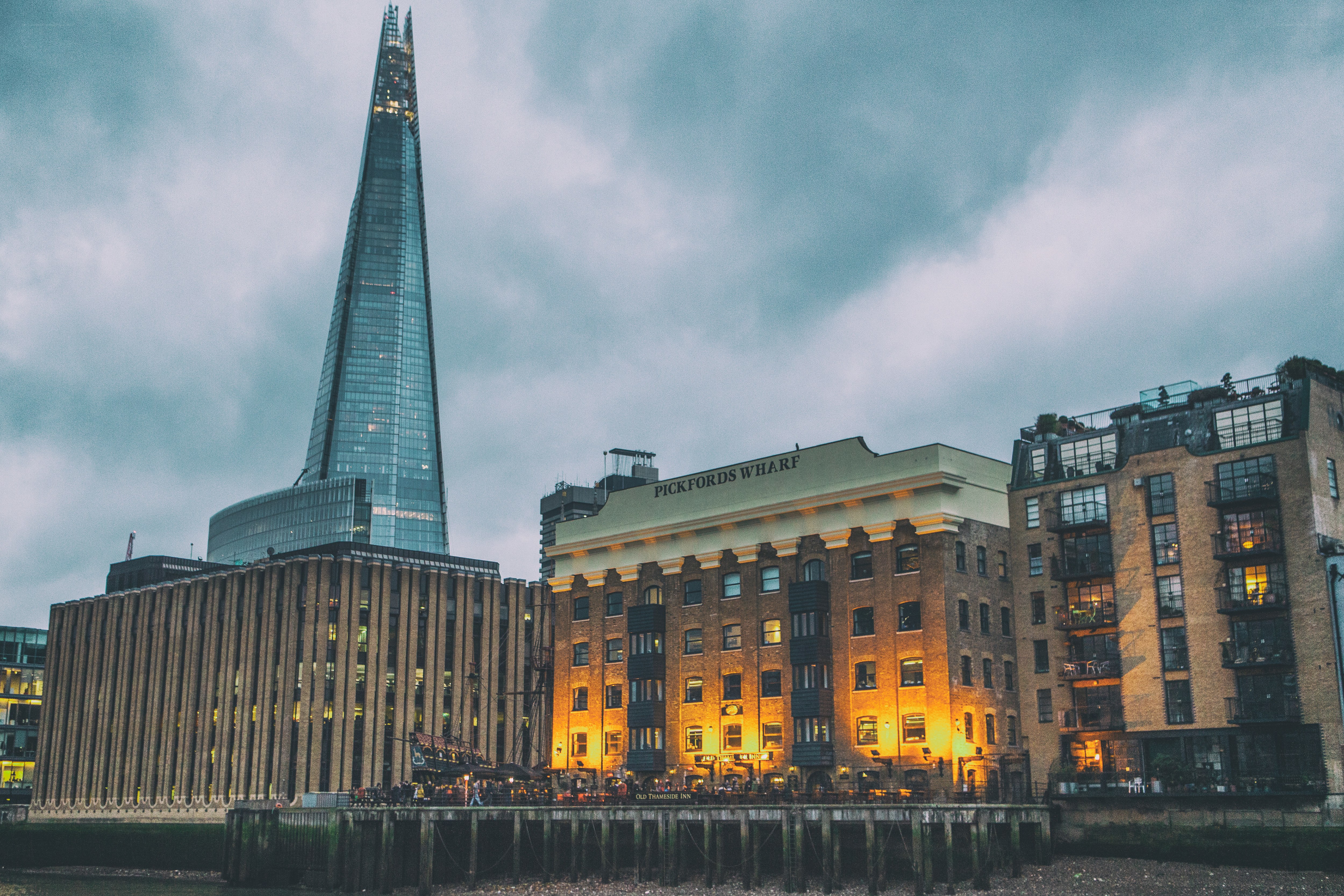 The Shard and Pickfords Wharf
