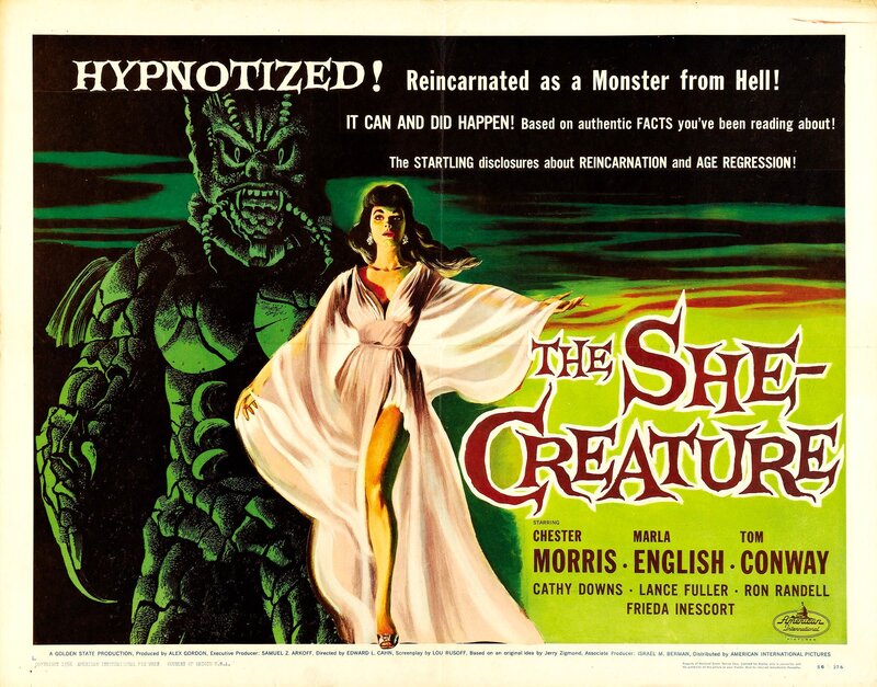 The She-Creature movie poster