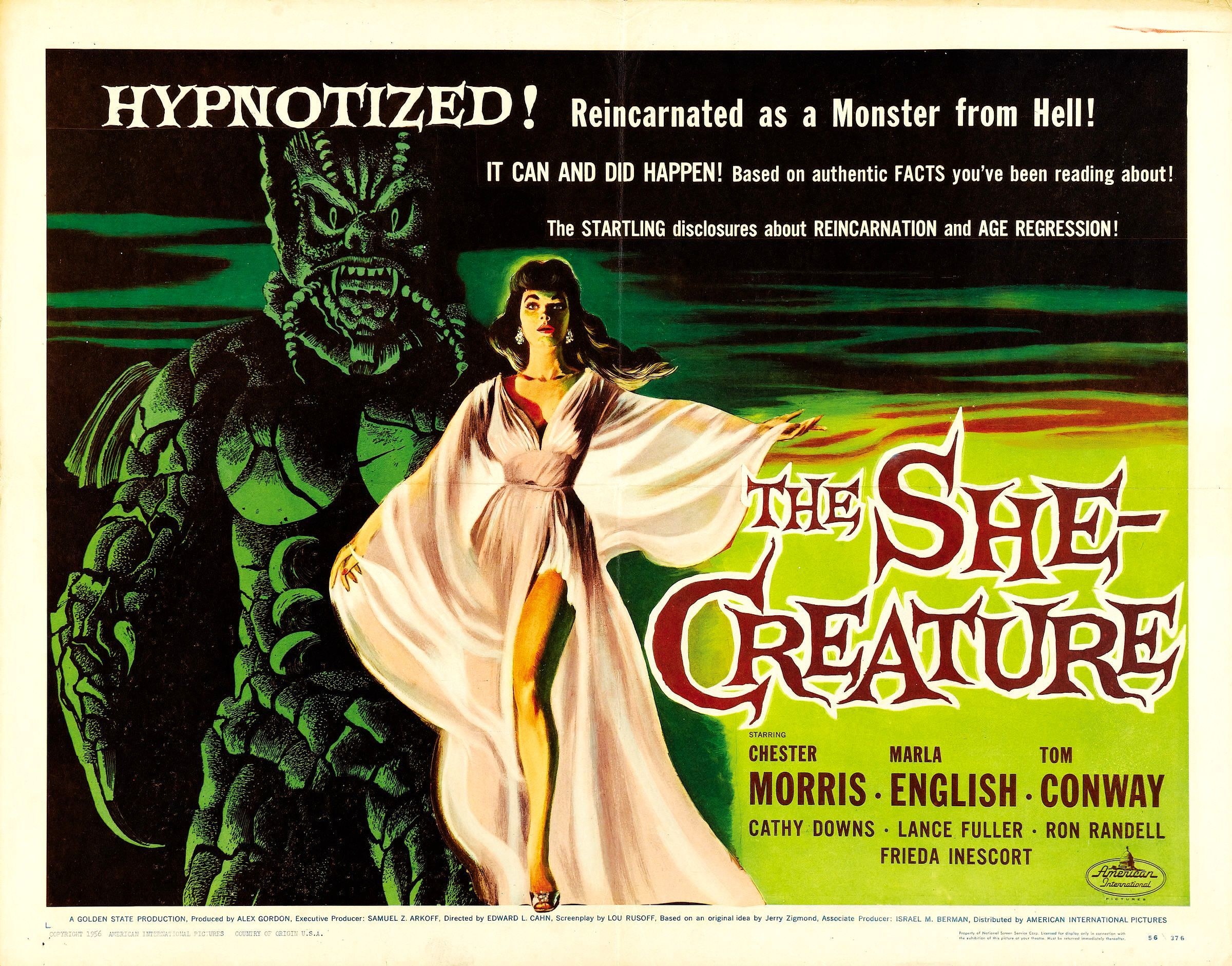 The She-Creature movie poster