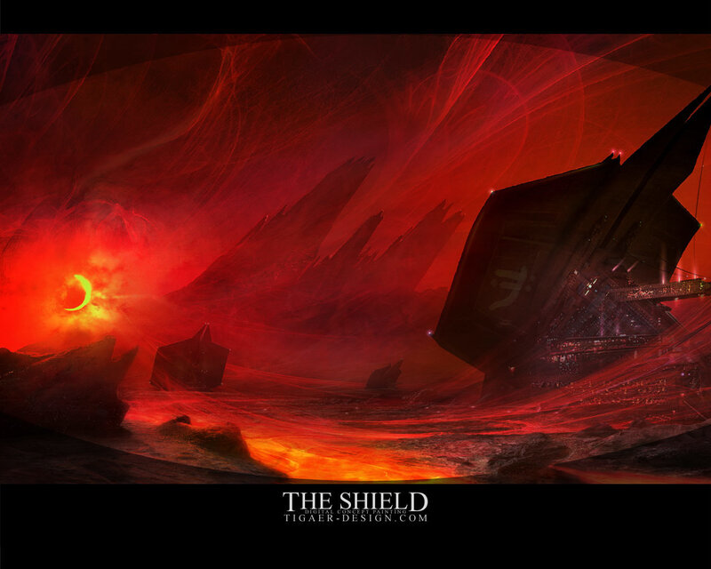 The Shield concept art