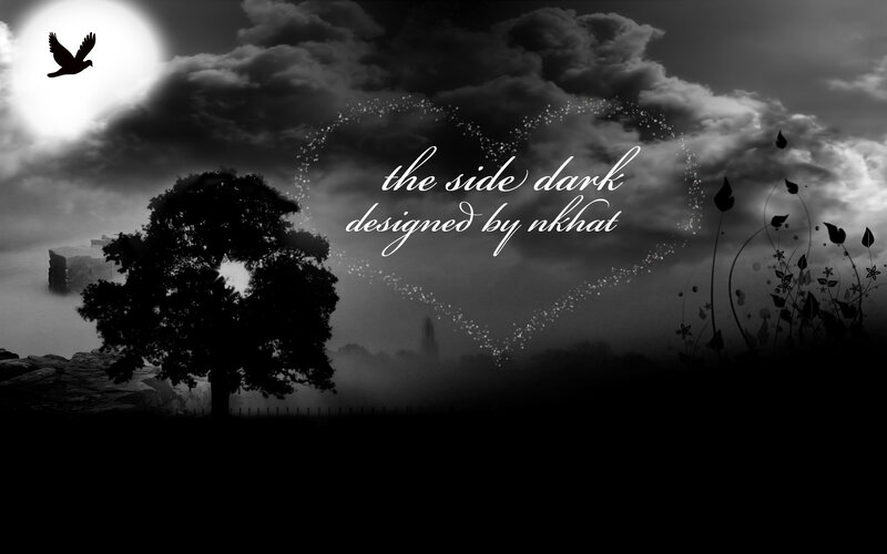 the side dark wallpaper