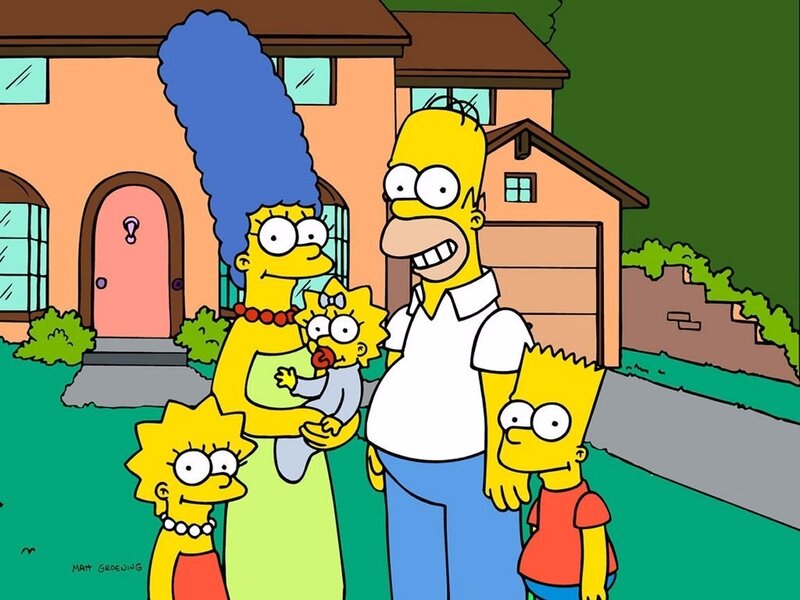 The Simpson Family Portrait