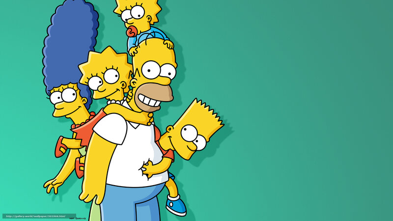 The Simpson Family — Yellow, Playful