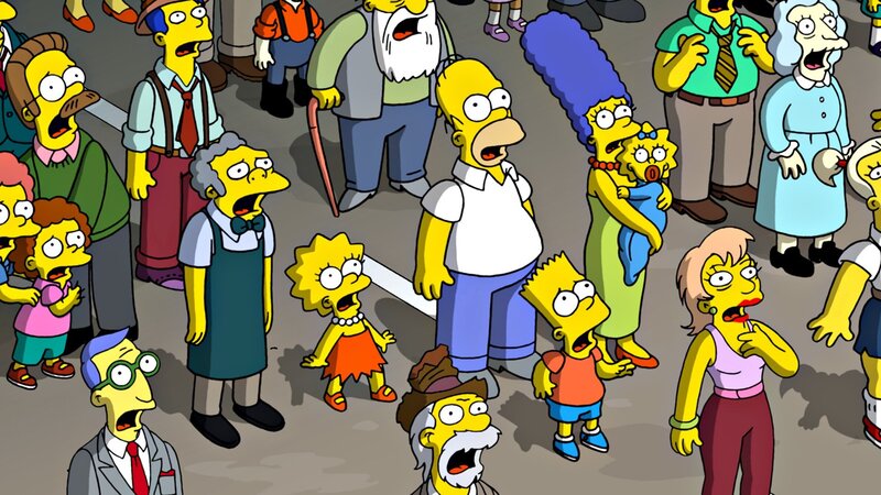 The Simpson Family — Yellow, Shocked