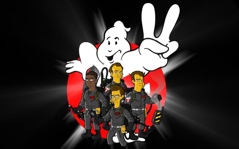 The Simpsons as Ghostbusters — Black