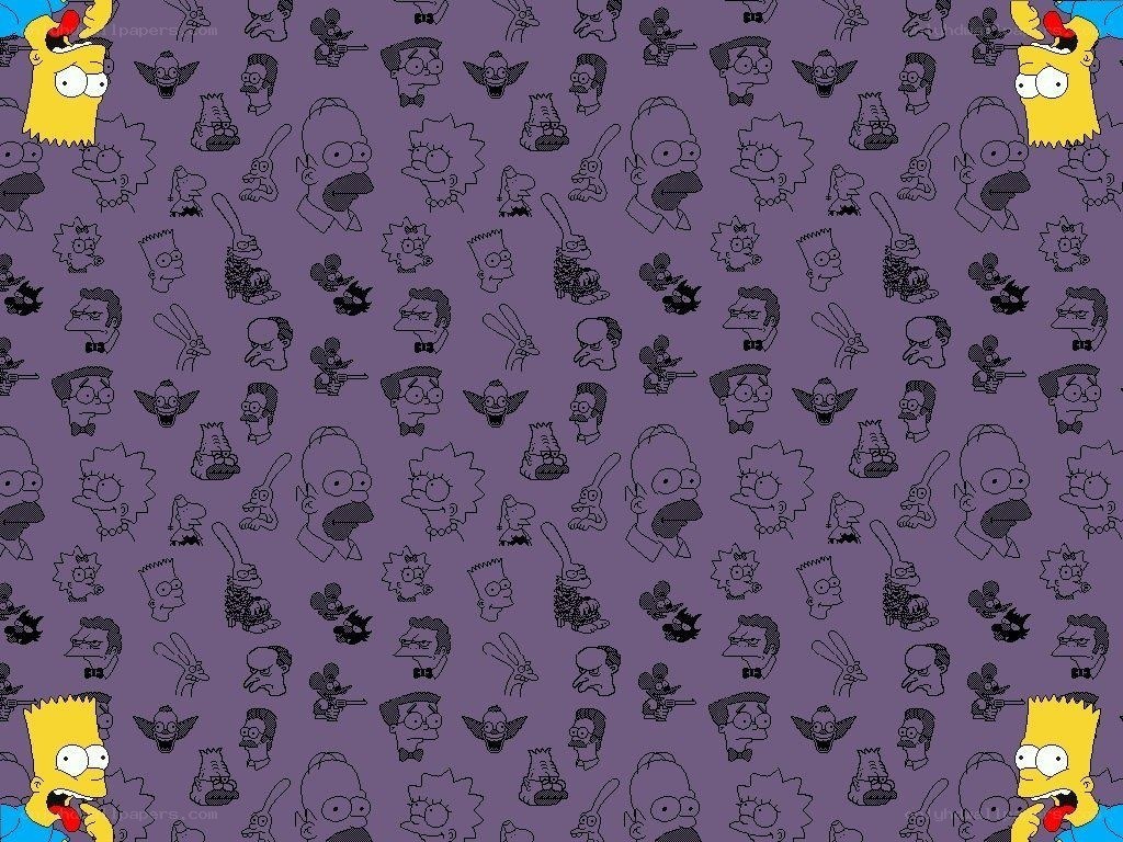 The Simpsons character pattern