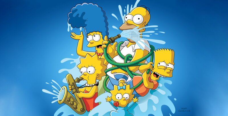 The Simpsons Family — Blue
