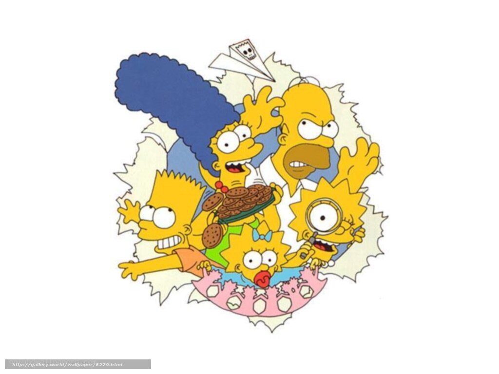 The Simpsons family