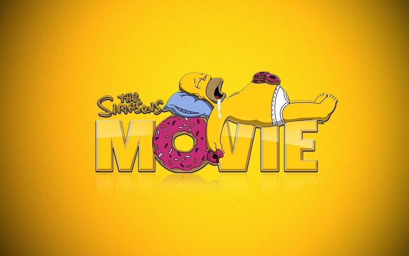 The Simpsons Movie logo