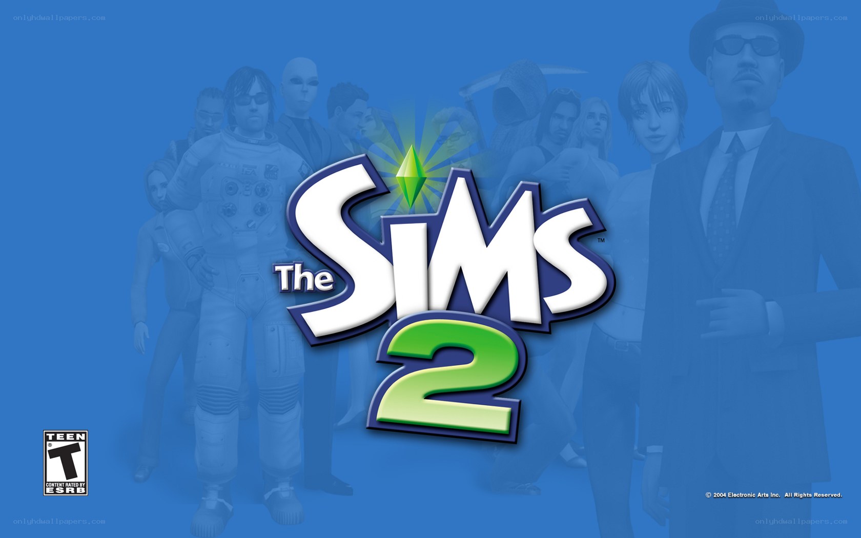 The Sims 2 game title