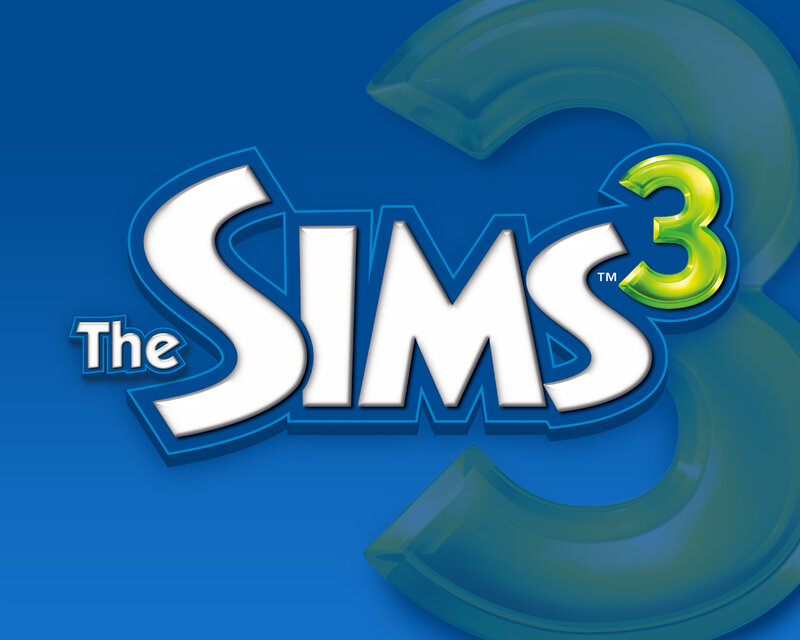 The Sims 3 Logo — Blue
