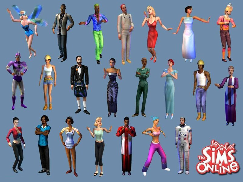 The Sims Online characters