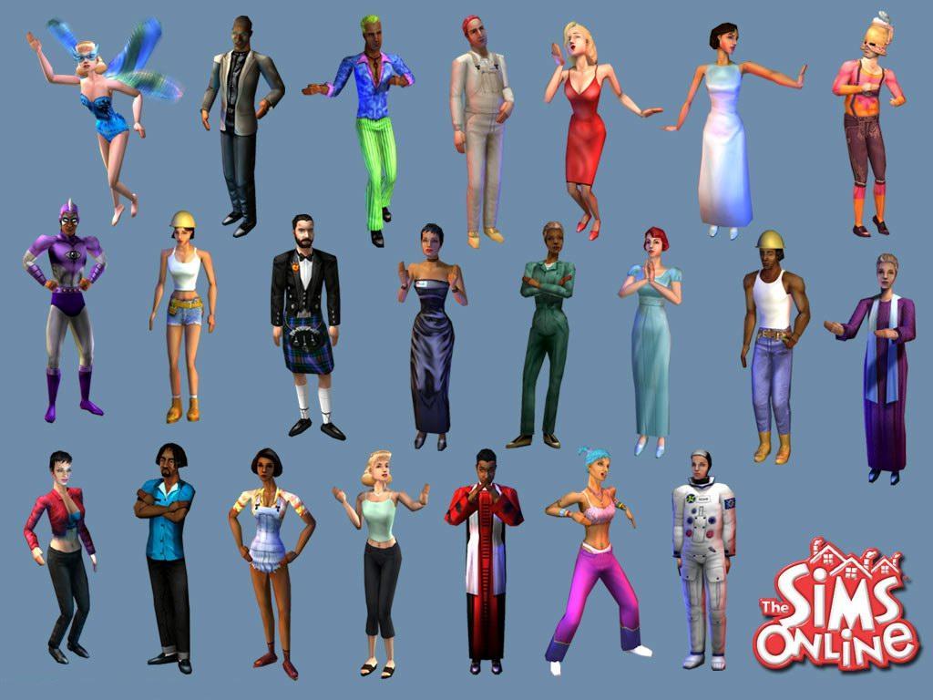 The Sims Online characters