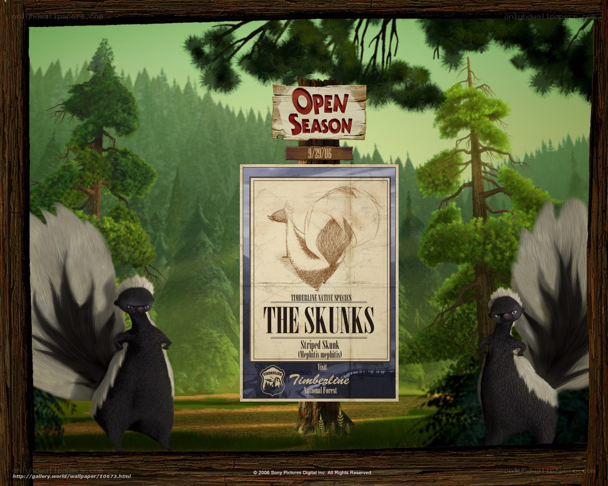 The Skunks in the Forest