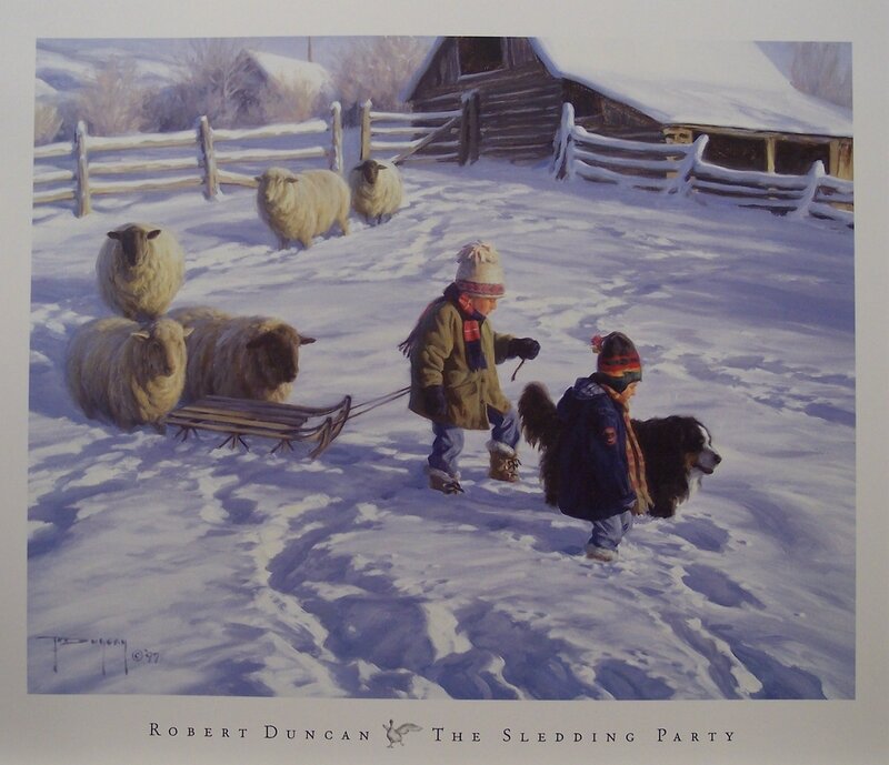 The Sledging Party