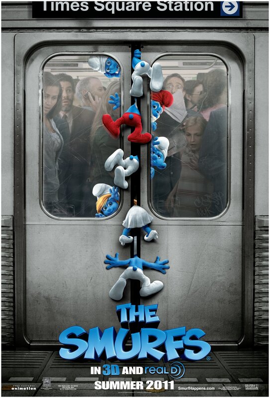 The Smurfs movie poster