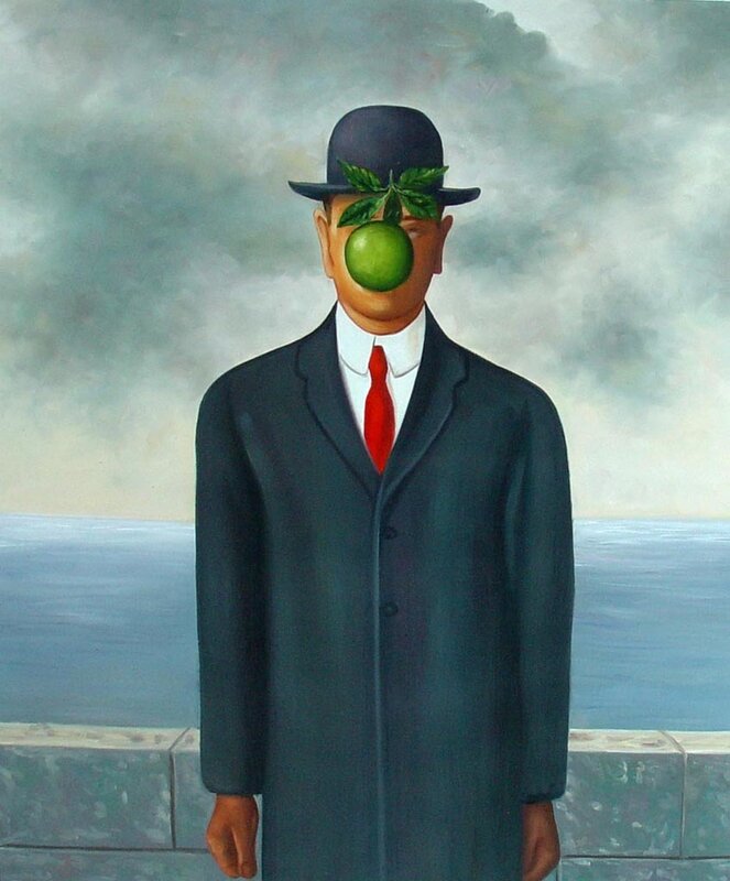 The Son of Man painting