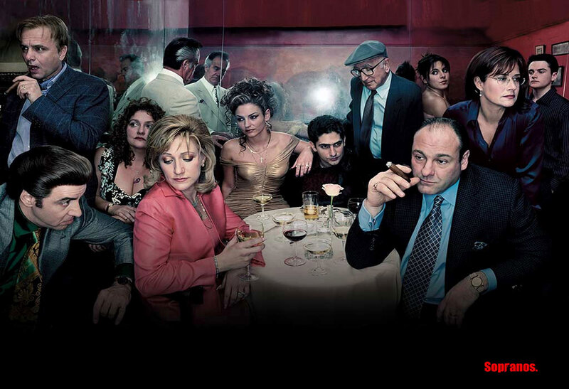 The Sopranos cast photo