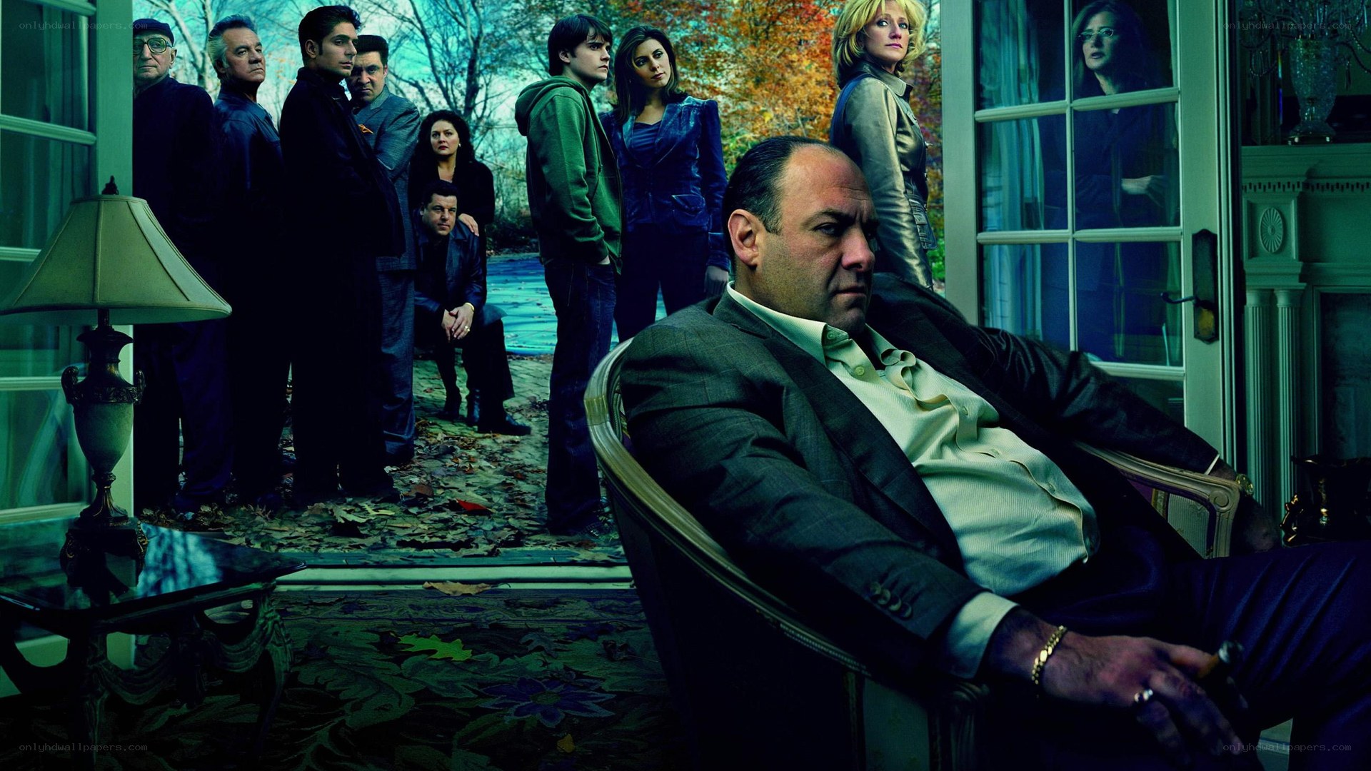 The Sopranos cast portrait