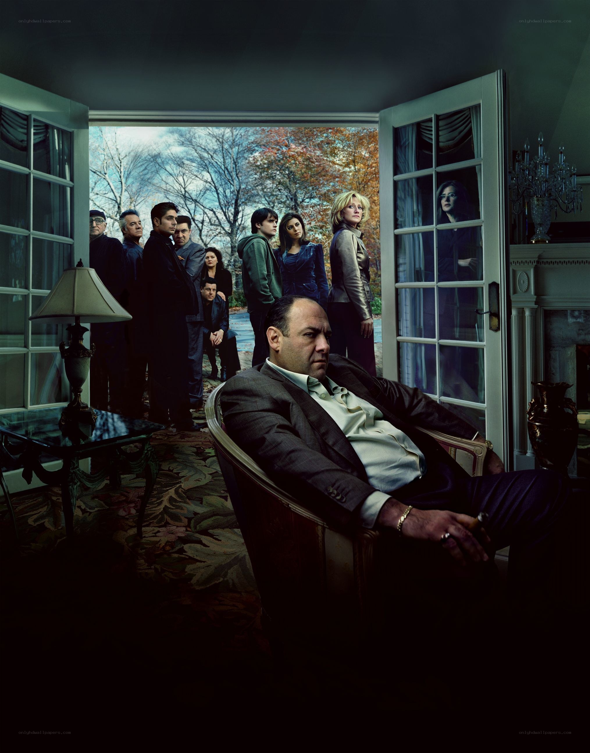 The Sopranos cast portrait