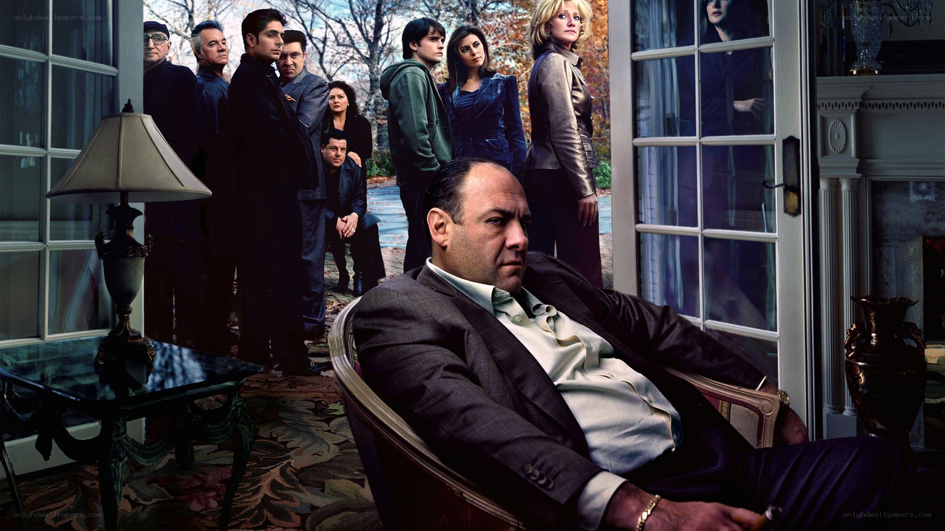 The Sopranos cast portrait