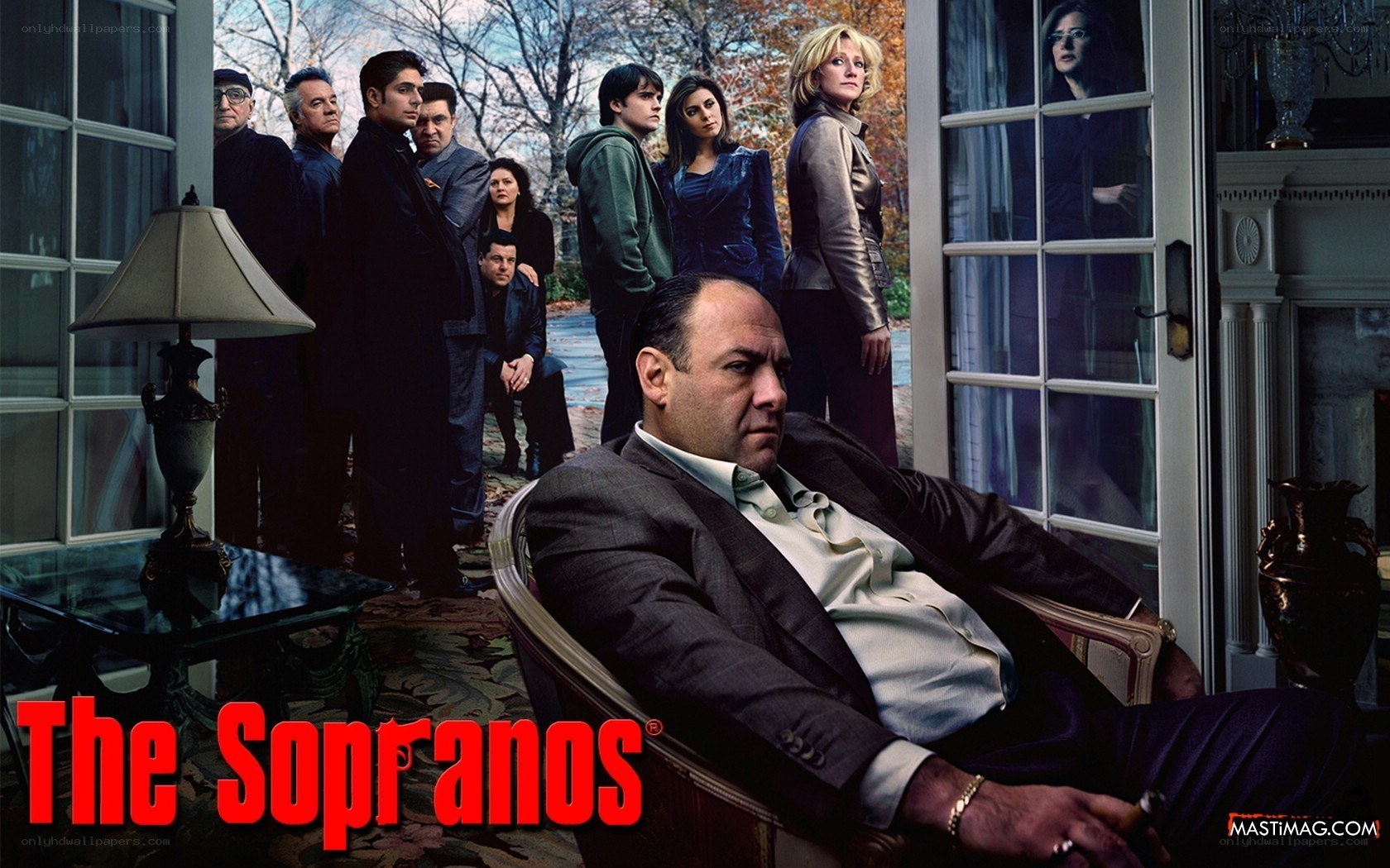 The Sopranos cast poster