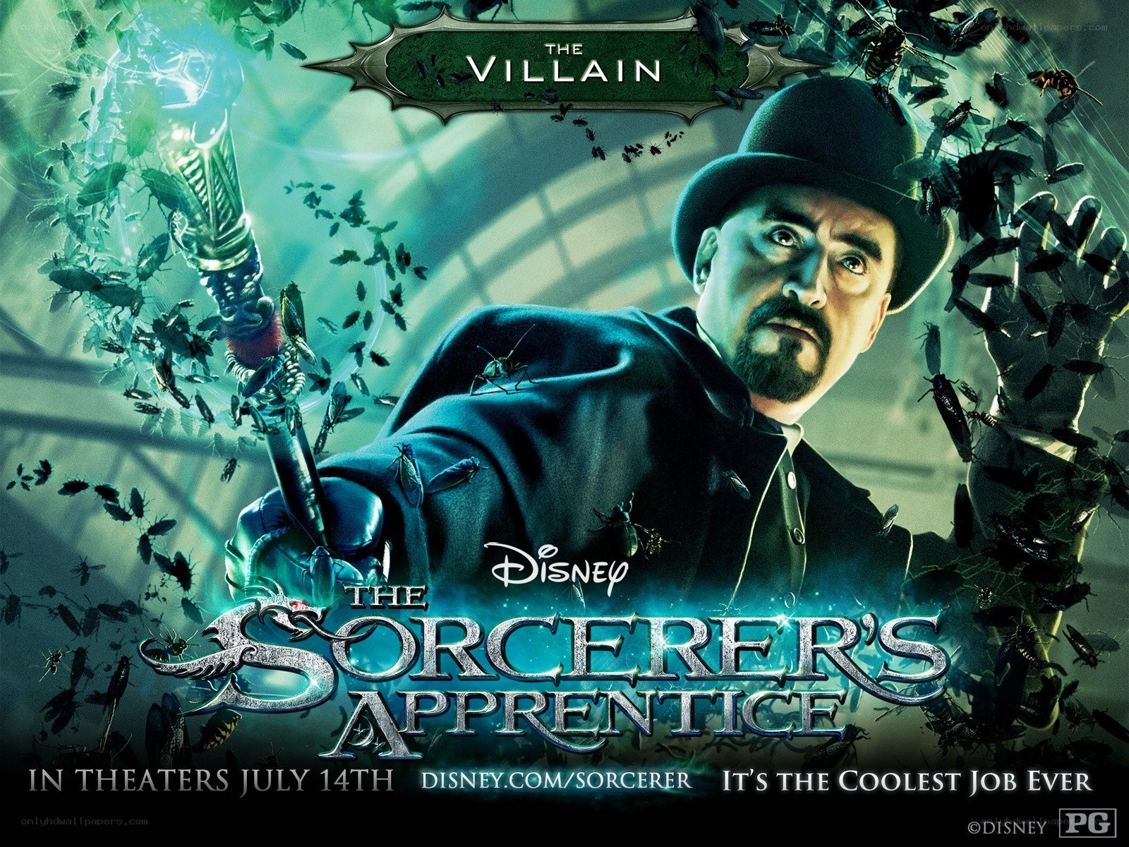 The Sorcerer's Apprentice villain poster