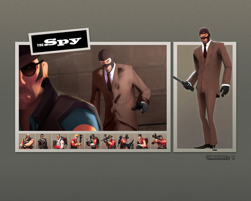 The Spy from Team Fortress 2